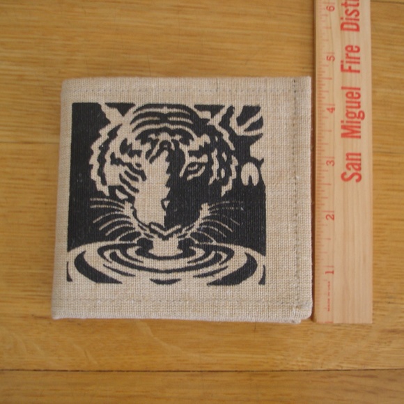 SAN DIEGO ZOO SAFARI PARK New Jute Wallet Fair Trade Sustainable Ethical Global - Picture 2 of 9